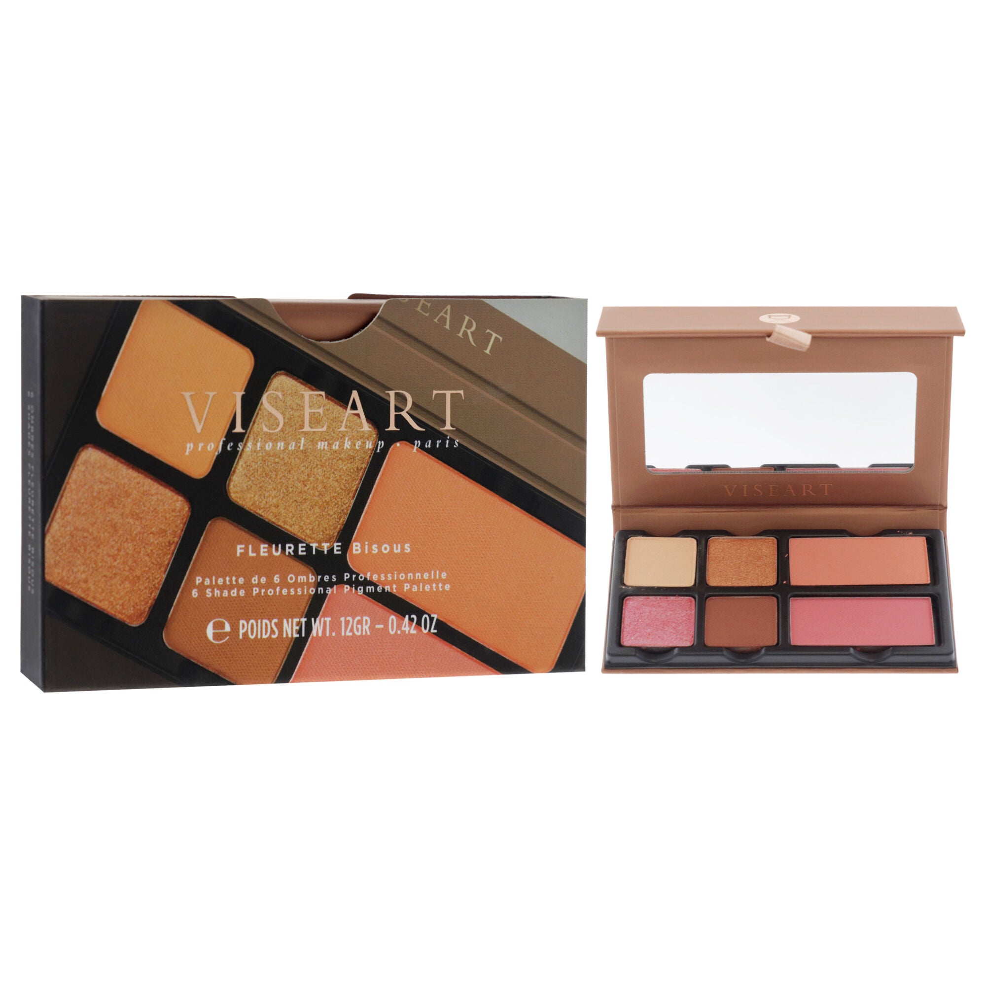 Face Palette - Fleurette Bisous by Viseart Paris for Women - 0.42 oz Makeup, See Description, alternate image number 2