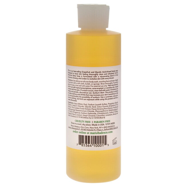 AHA Botanical Body Soap by Mario Badescu for Unisex - 8 oz Soap, NA, alternate image number null
