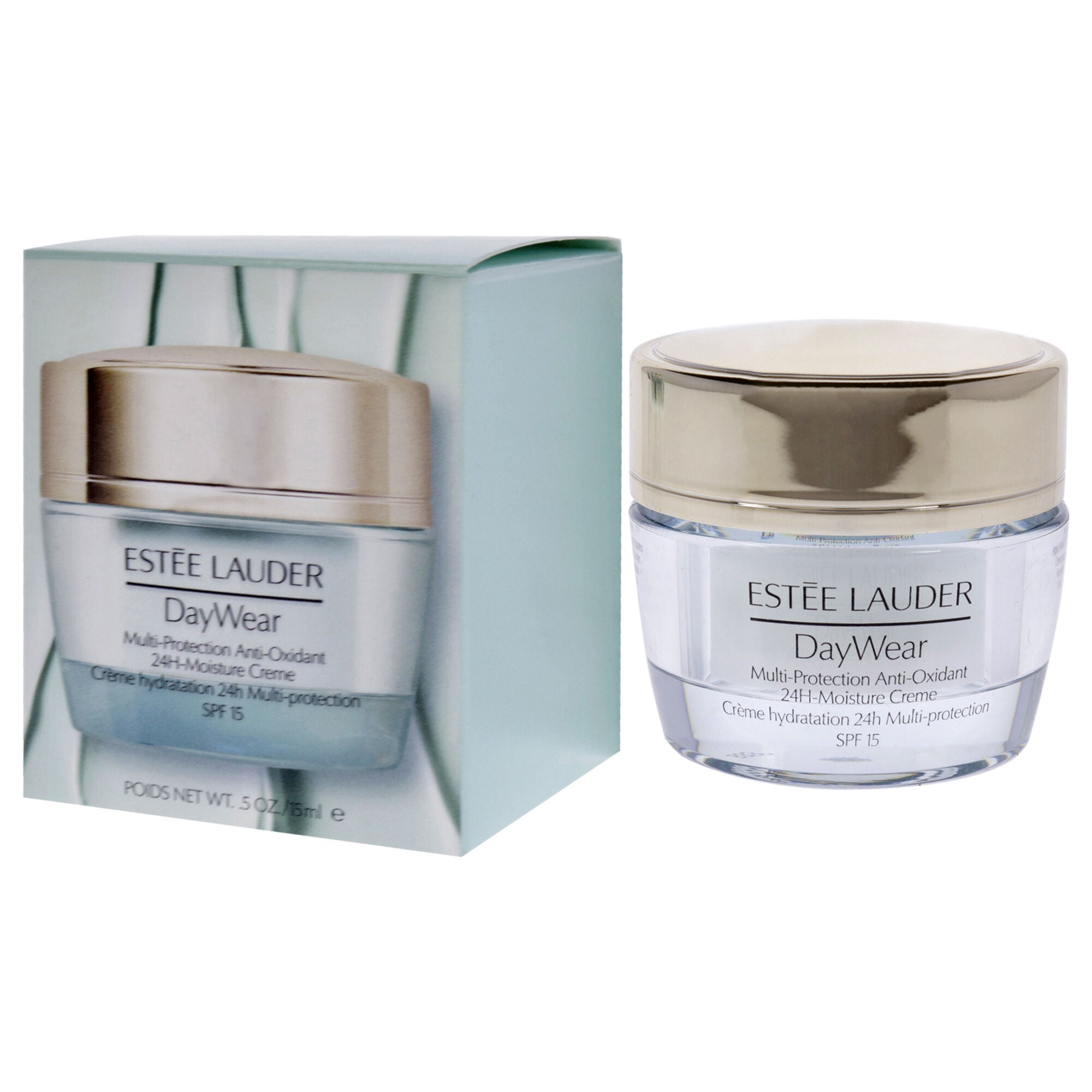 DayWear Multi Protection Anti Oxidant 24 Hour Moisture Creme SPF 15 by Estee Lauder for Women - 0.5 oz Cream, , alternate image number 7
