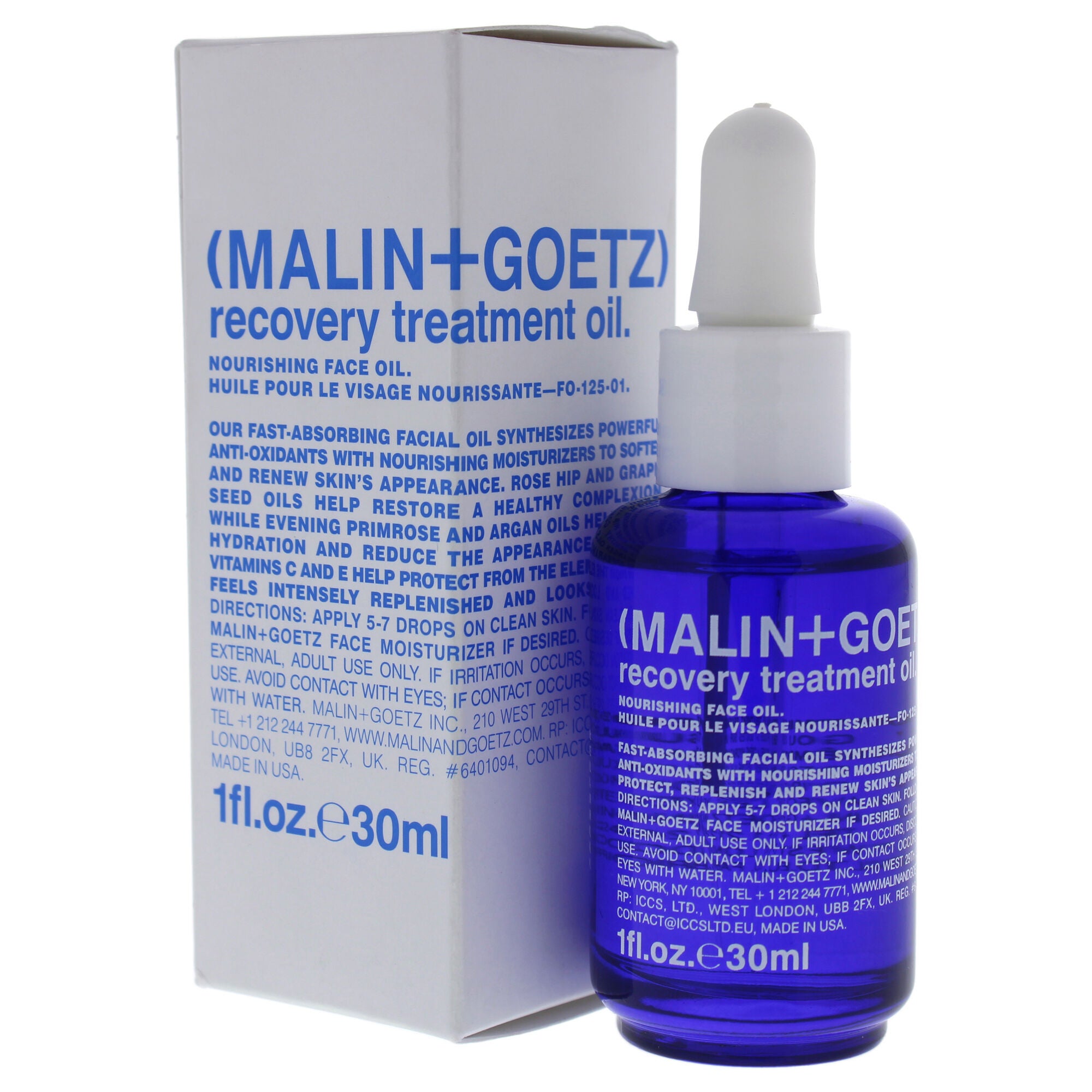 Recovery Treatment Oil by Malin + Goetz for Women - 1 oz Oil, See Description, alternate image number 3