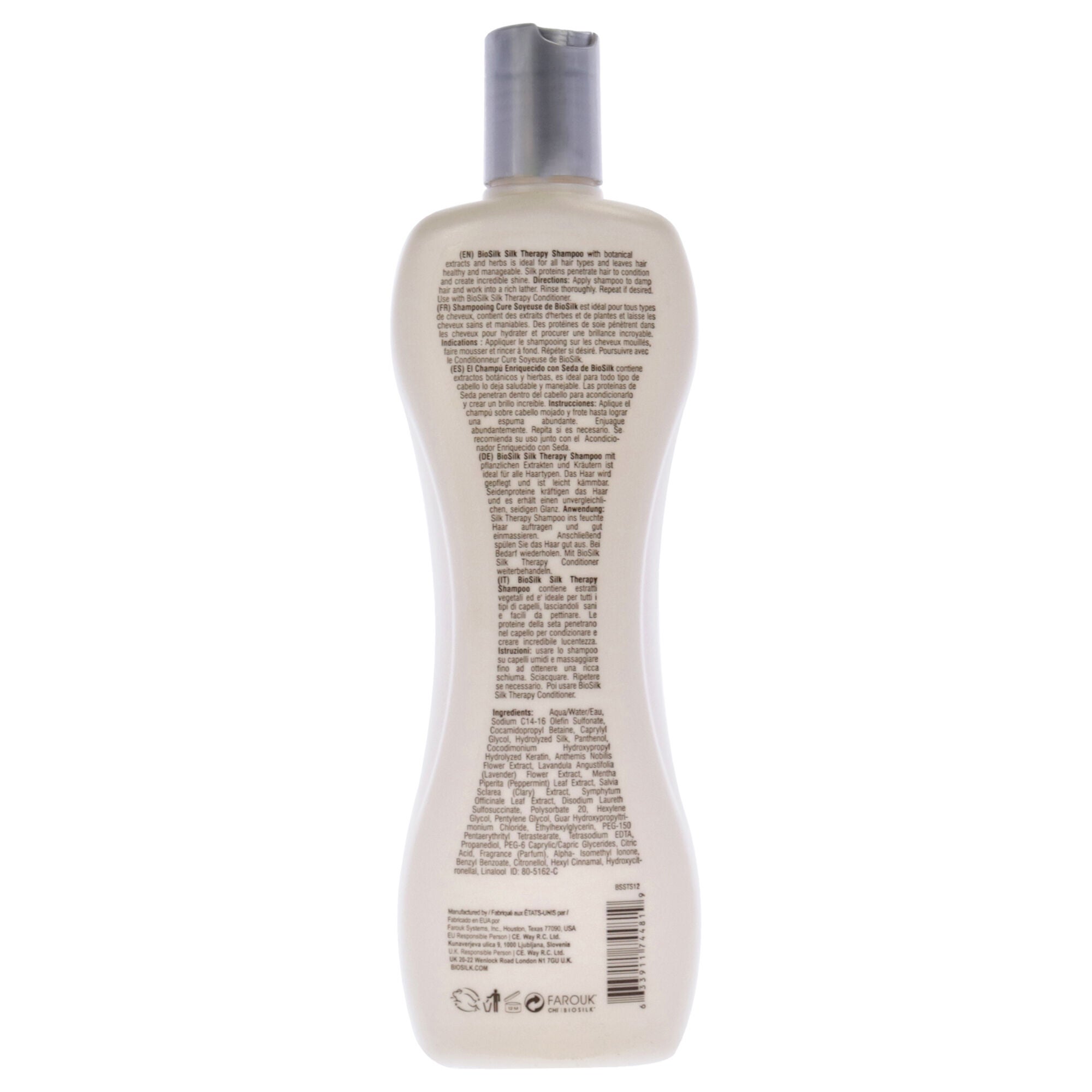 Silk Therapy Shampoo by Biosilk for Unisex - 12 oz Shampoo, , alternate image number 1