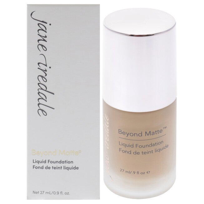 Beyond Matte Liquid Foundation - M7 Medium with Beige Gold Undertones by Jane Iredale for Women - 0.9 oz Foundation, See Description, hi-res image number 0