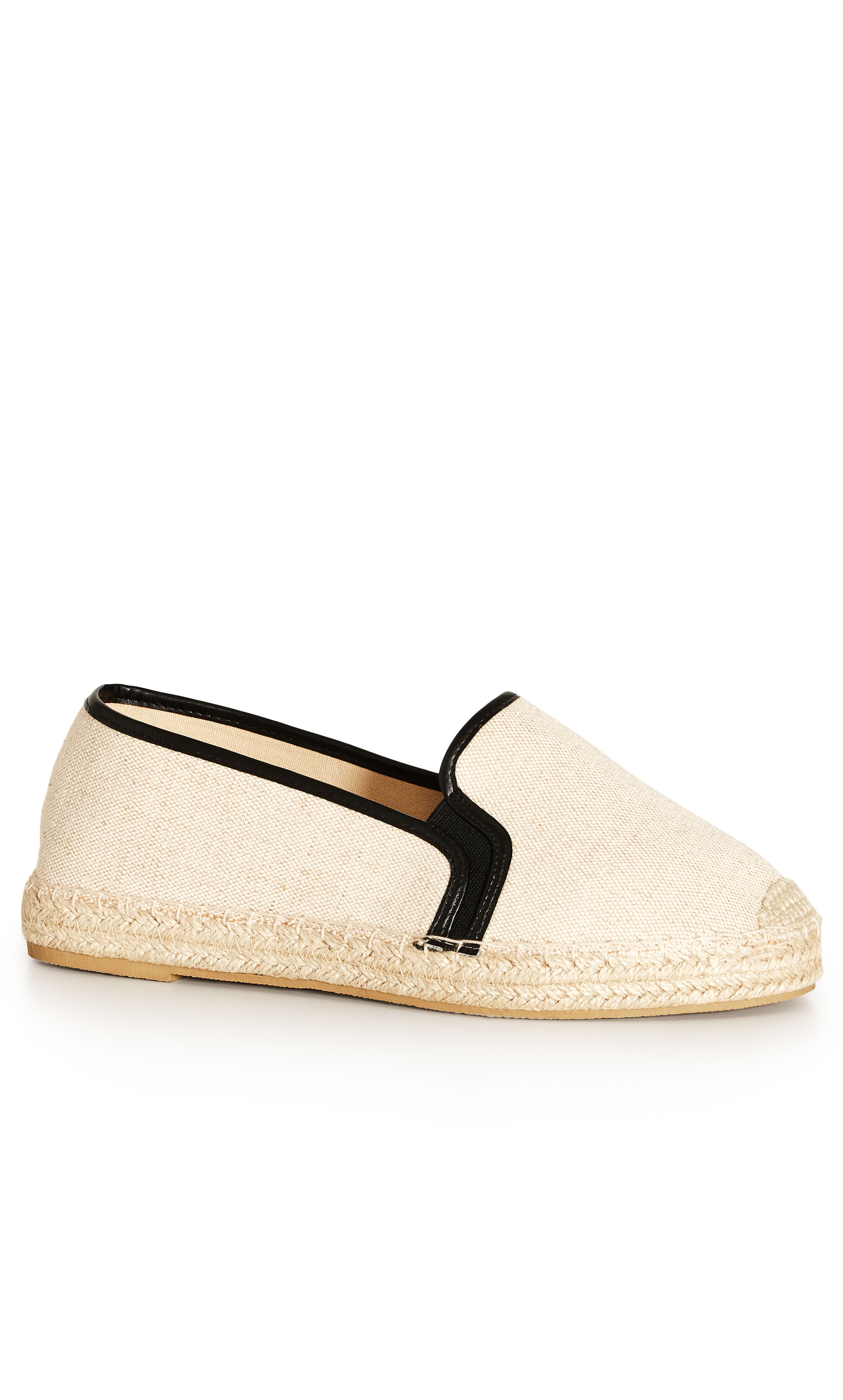WIDE FIT Slip On Espadrille - neutral, Beige, hi-res image number 0