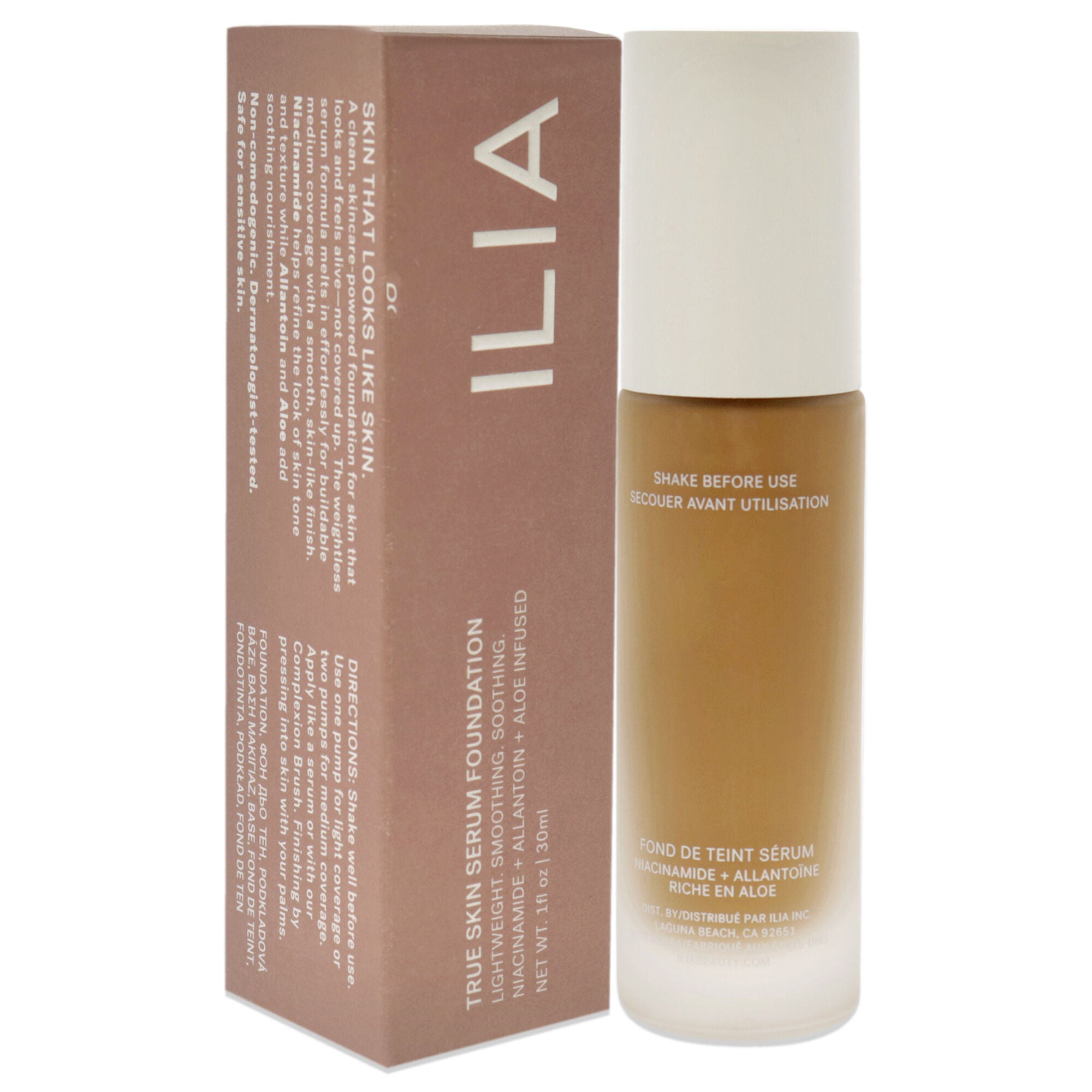 True Skin Serum Foundation - SF10.25 Iona by ILIA Beauty for Women - 1 oz Foundation, , alternate image number 7