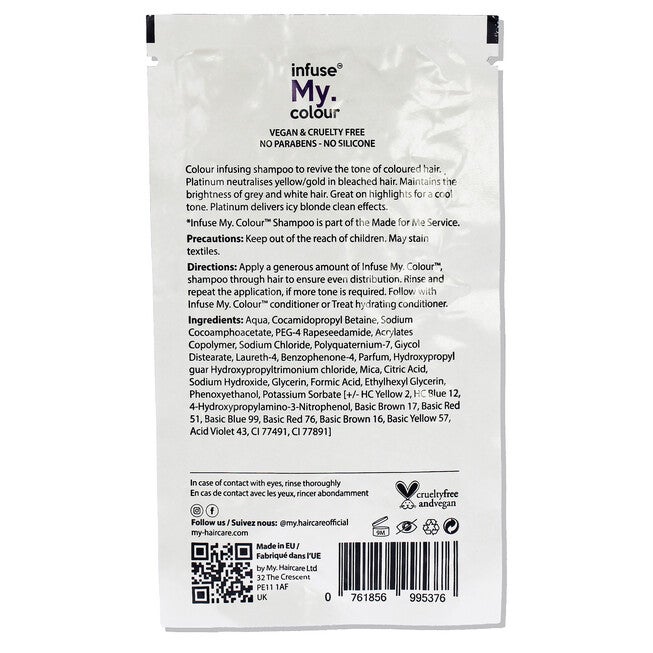 Platinum Shampoo by Infuse My Colour for Unisex - 0.5 oz Shampoo, See Description, alternate image number 1