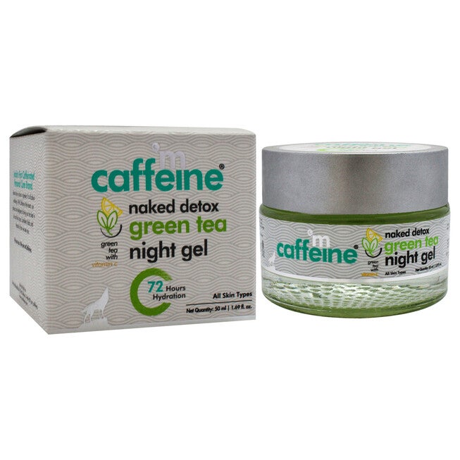 Naked Detox Green Tea Night Gel by mCaffeine for Unisex - 1.69 oz Gel, See Description, alternate image number 2