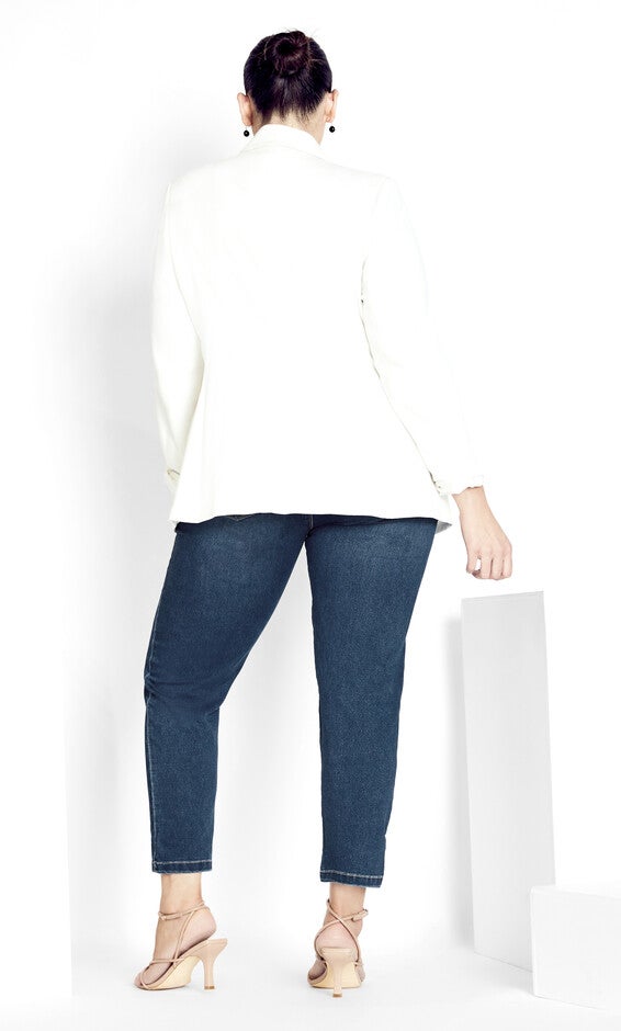 Butter Denim Pull On Jean Mid Wash - tall, , alternate image number 1