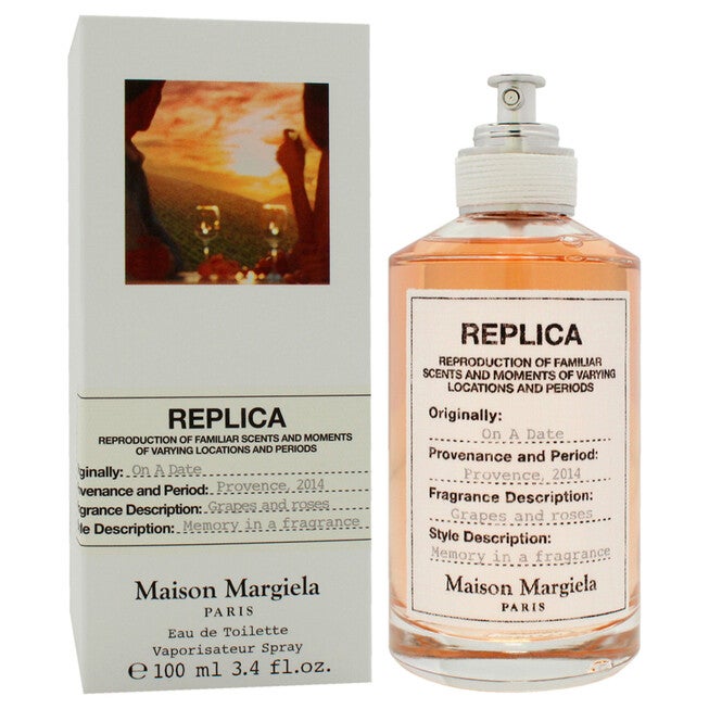 Replica On a Date by Maison Margiela for Men - 3.4 oz EDT Spray, See Description, alternate image number 2