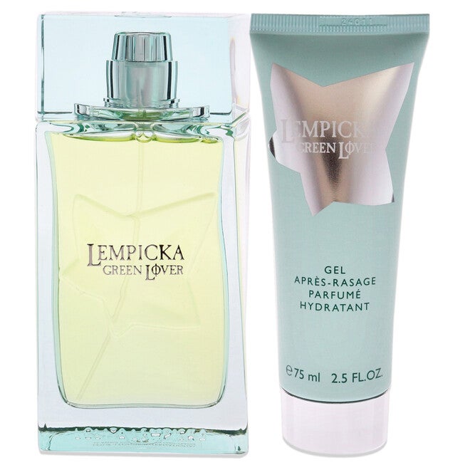 Green Lover by Lolita Lempicka for Men - 3 Pc Gift Set 3.4oz EDT Spray, 2.5oz After Shave Gel, Pouch, See Description, alternate image number 3