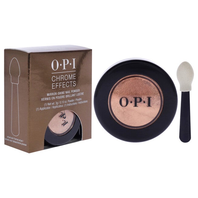 Chrome Effects Mirror Shine Nail Powder - Bronzed By The Sun by OPI for Women - 0.1 oz Nail Powder, See Description, alternate image number 1