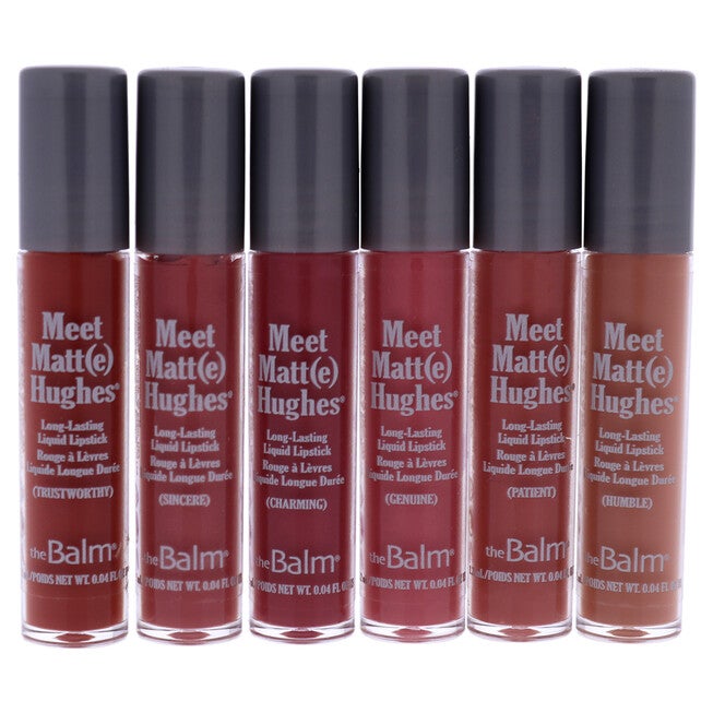 Meet Matte Hughes Mini Long-Lasting Liquid Lipsticks Set by the Balm for Women - 6 Pc 0.04oz Lipstick, See Description, alternate image number 2