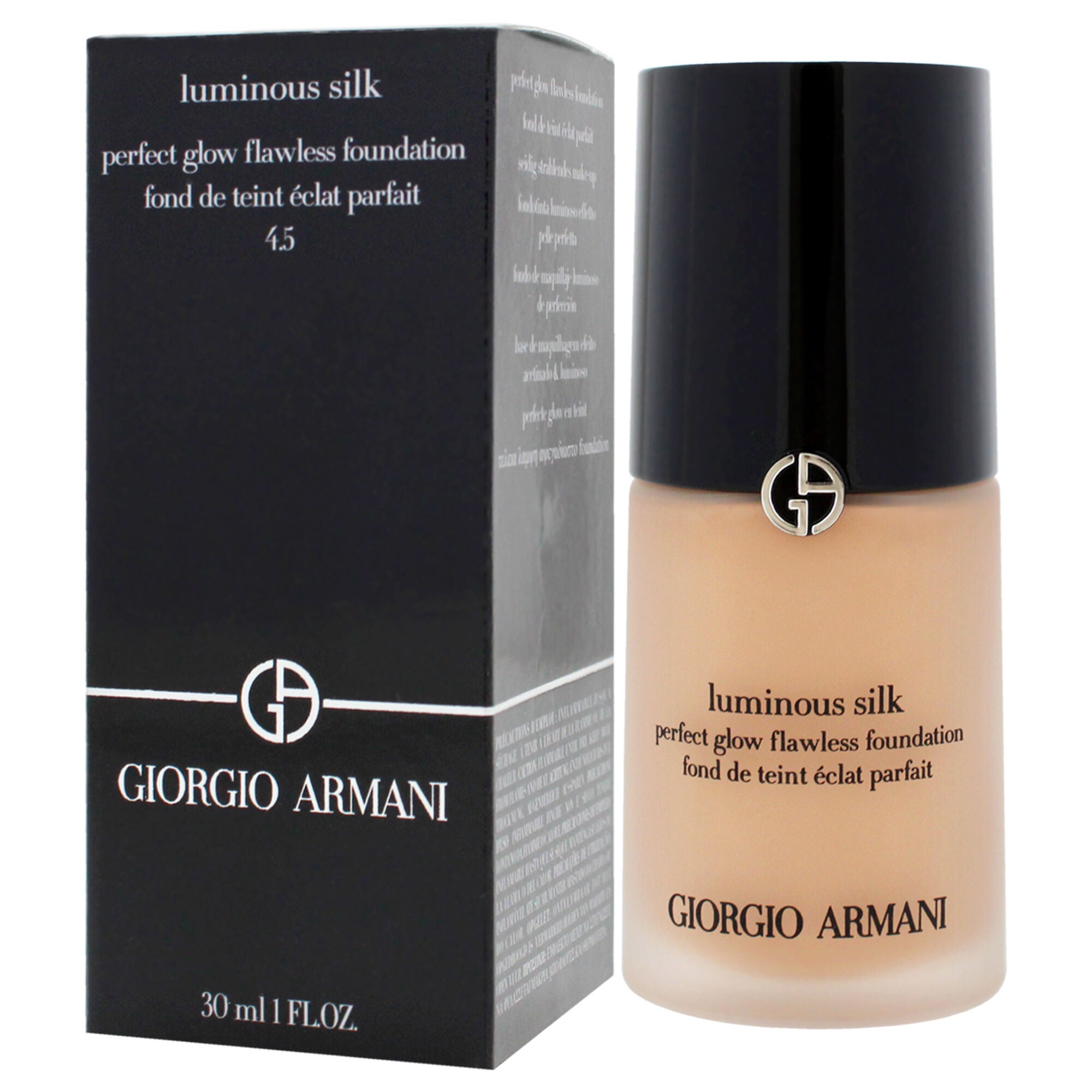 Luminous Silk Foundation - # 4.5 Light/Neutral by Giorgio Armani for Women - 1 oz Foundation, , alternate image number 8
