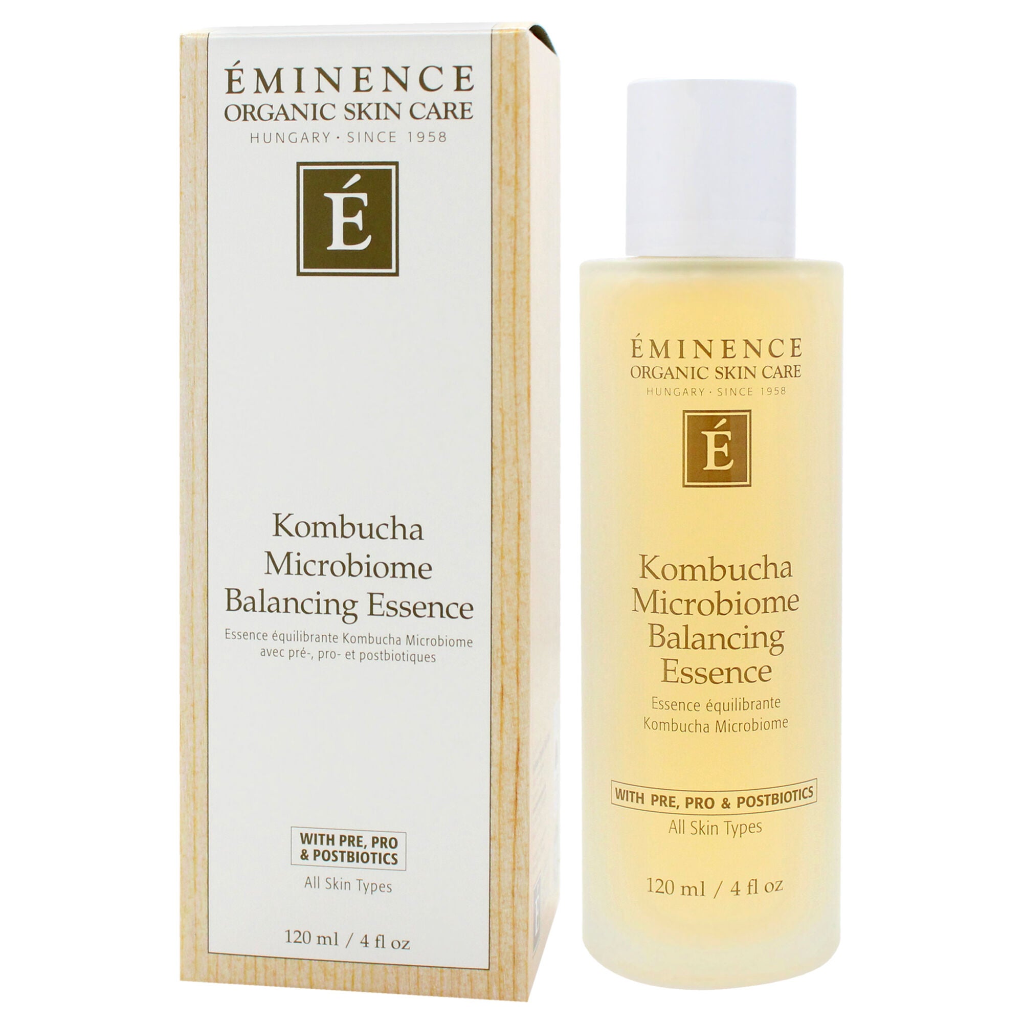Kombucha Microbiome Balancing Essence by Eminence for Unisex - 4 oz Toner, Clear, alternate image number 3