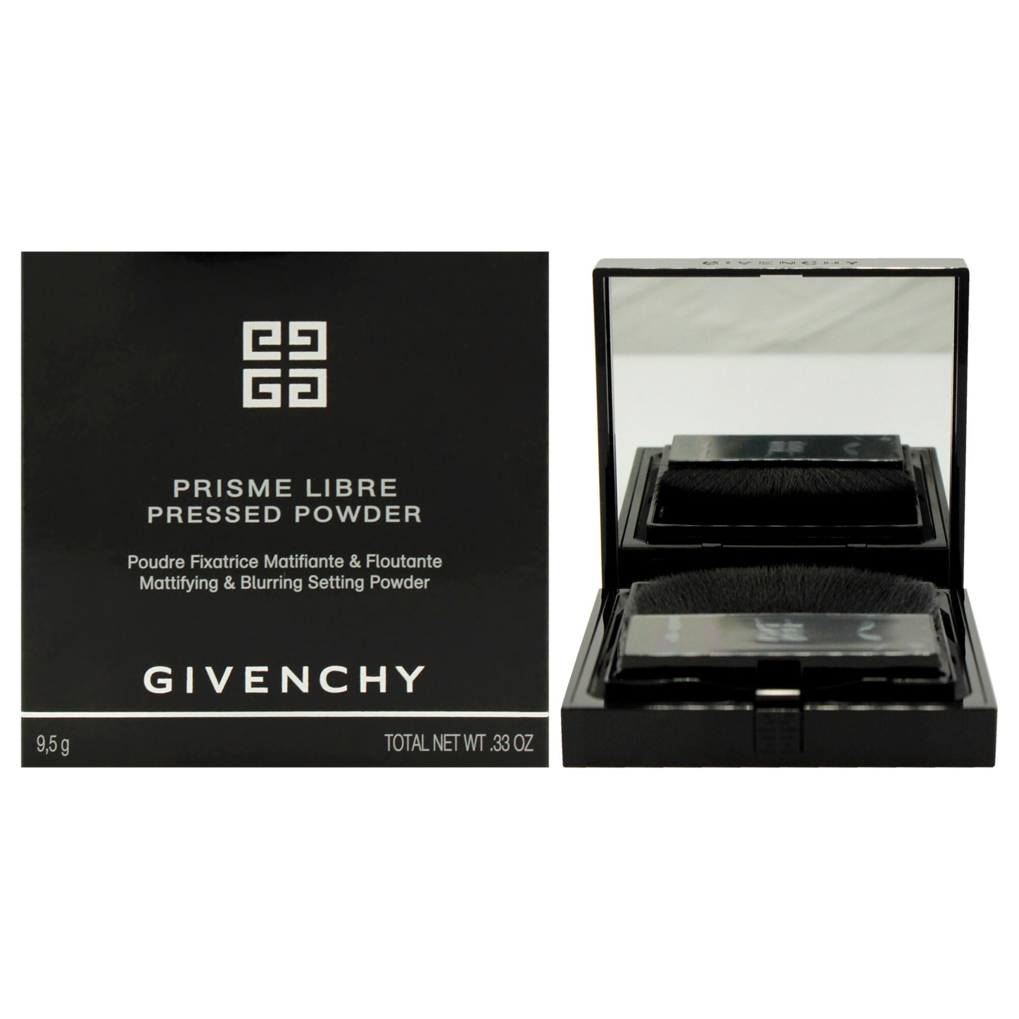 Prisme Libre Pressed Powder - 02 Satin Blanch by Givenchy for Women - 0.33 oz Powder, See Description, hi-res image number 0