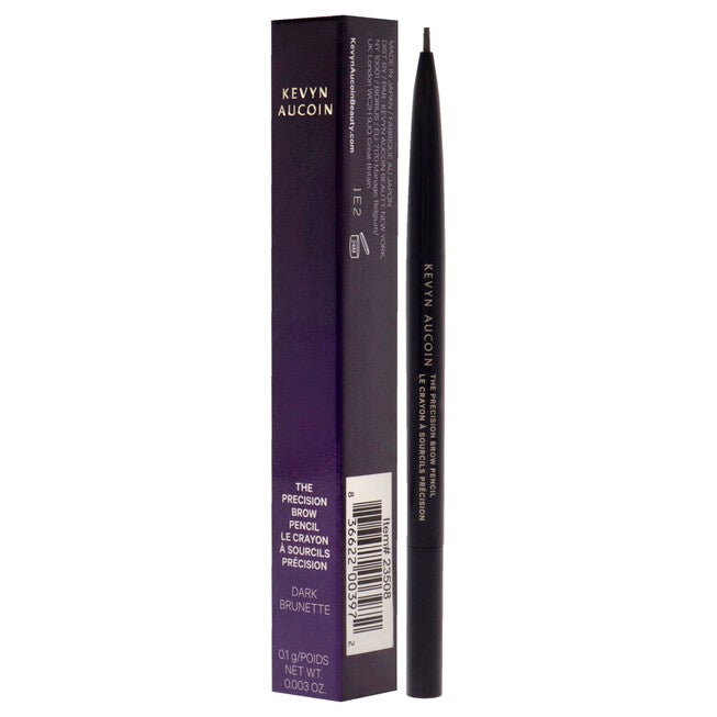 The Precision Brow Pencil - Dark Brunette by Kevyn Aucoin for Women - 0.003 oz Eyebrow Pencil, See Description, alternate image number 3