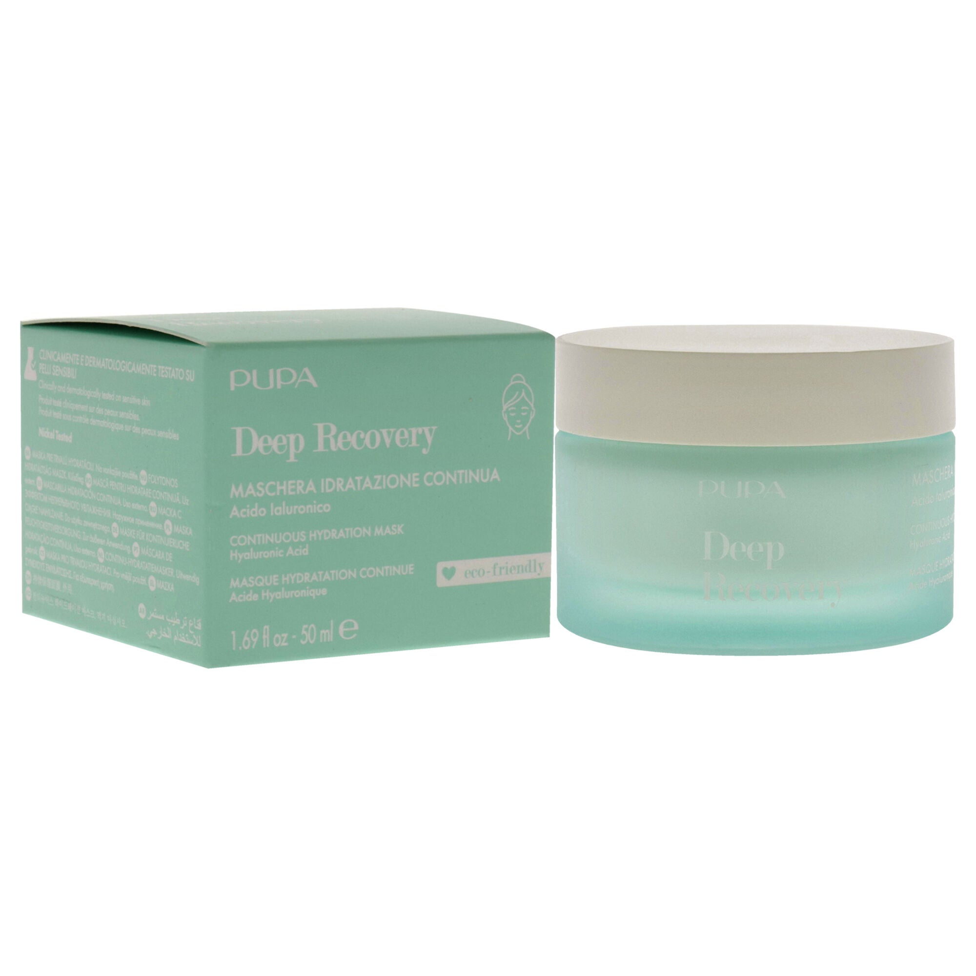 Deep Recovery Continuous Hydration Mask by Pupa Milano for Women - 1.69 oz Mask, See Description, alternate image number 1