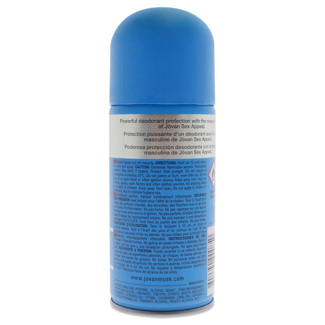 Jovan Sex Appeal by Jovan for Men - 5 oz Deodorant Spray, NA, alternate image number null
