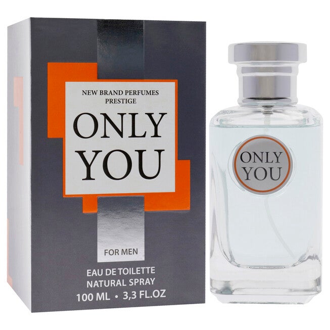 Only You by New Brand for Men - 3.3 oz EDT Spray, See Description, alternate image number 2