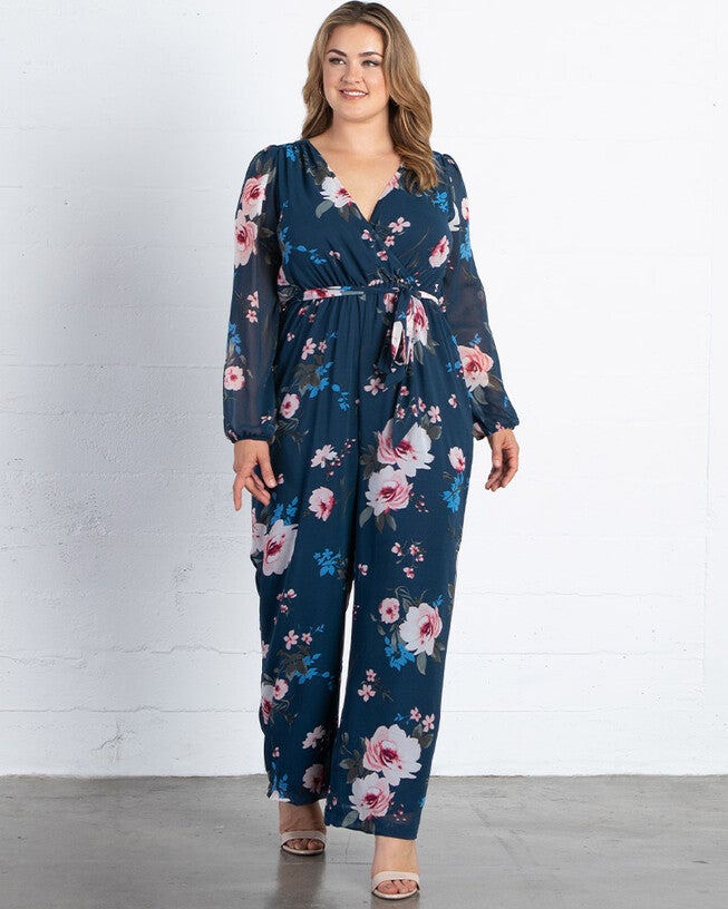 Celina Chiffon Jumpsuit, , alternate image number null