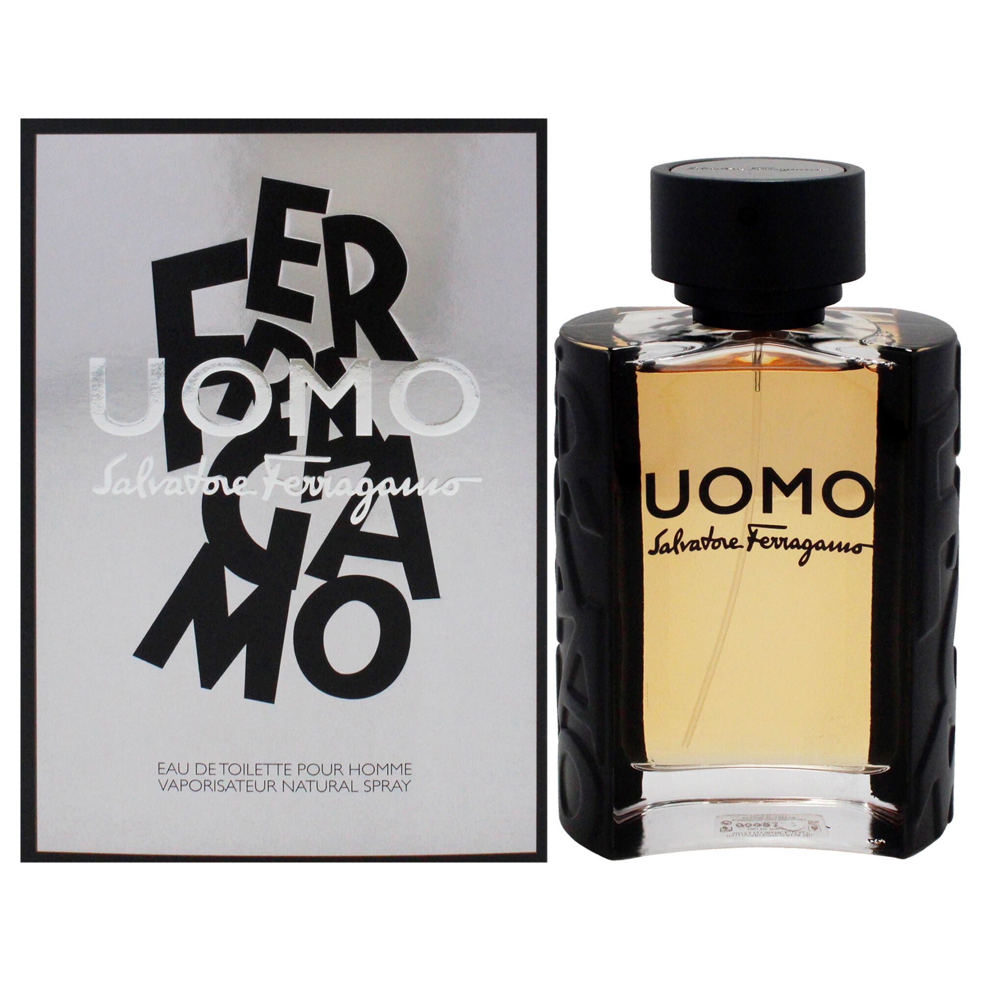 Uomo by Salvatore Ferragamo for Men - 3.4 oz EDT Spray, Clear, hi-res image number 0