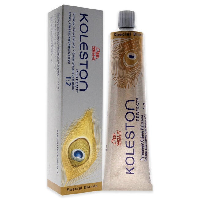 Koleston Perfect Permanent Creme Hair Color - 12 17 Special Blonde-Ash Brown by Wella for Unisex - 2 oz Hair Color, See Description, alternate image number 1