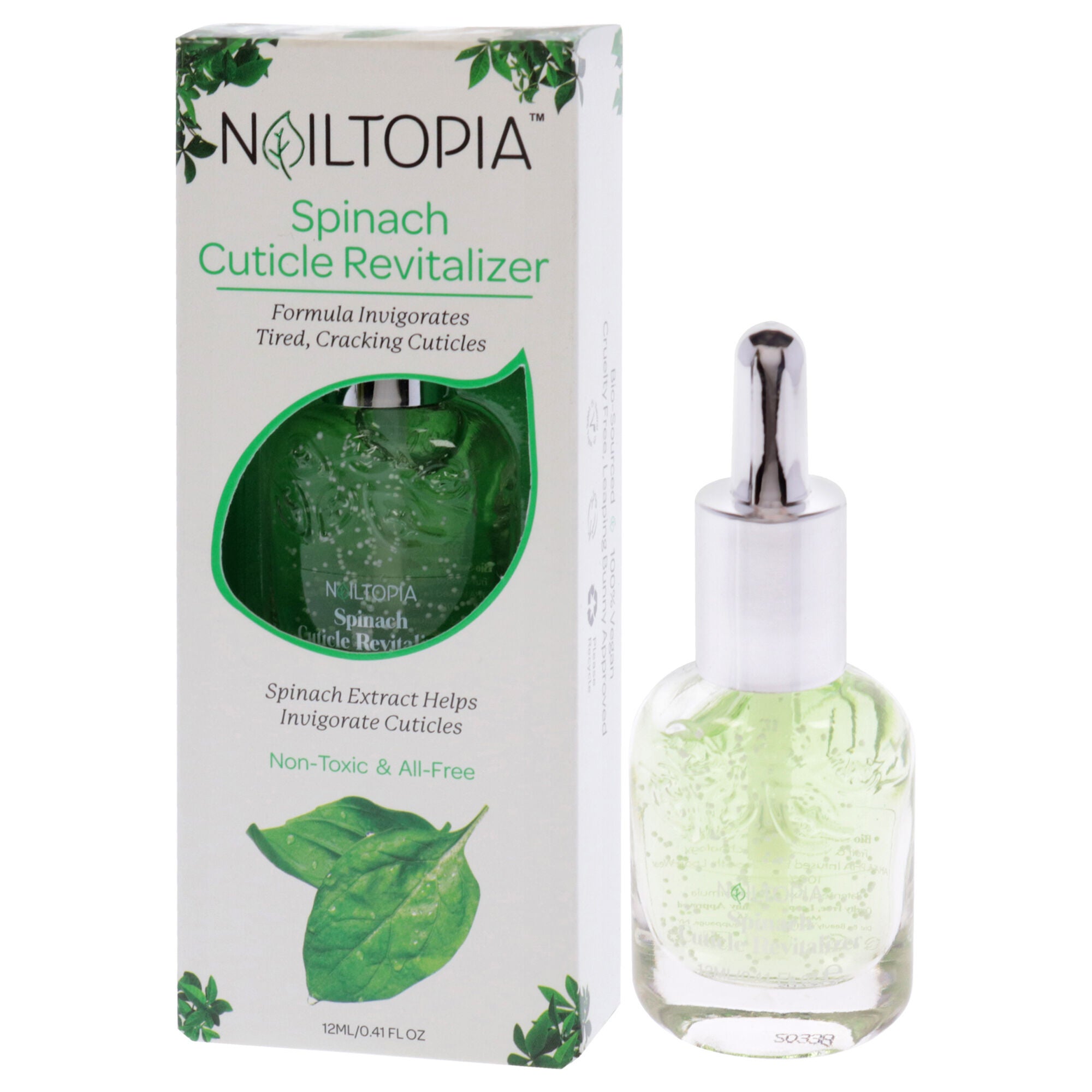 Cuticle Revitalizer - Spinach by Nailtopia for Women - 0.41 oz Nail Treatment, , alternate image number 7