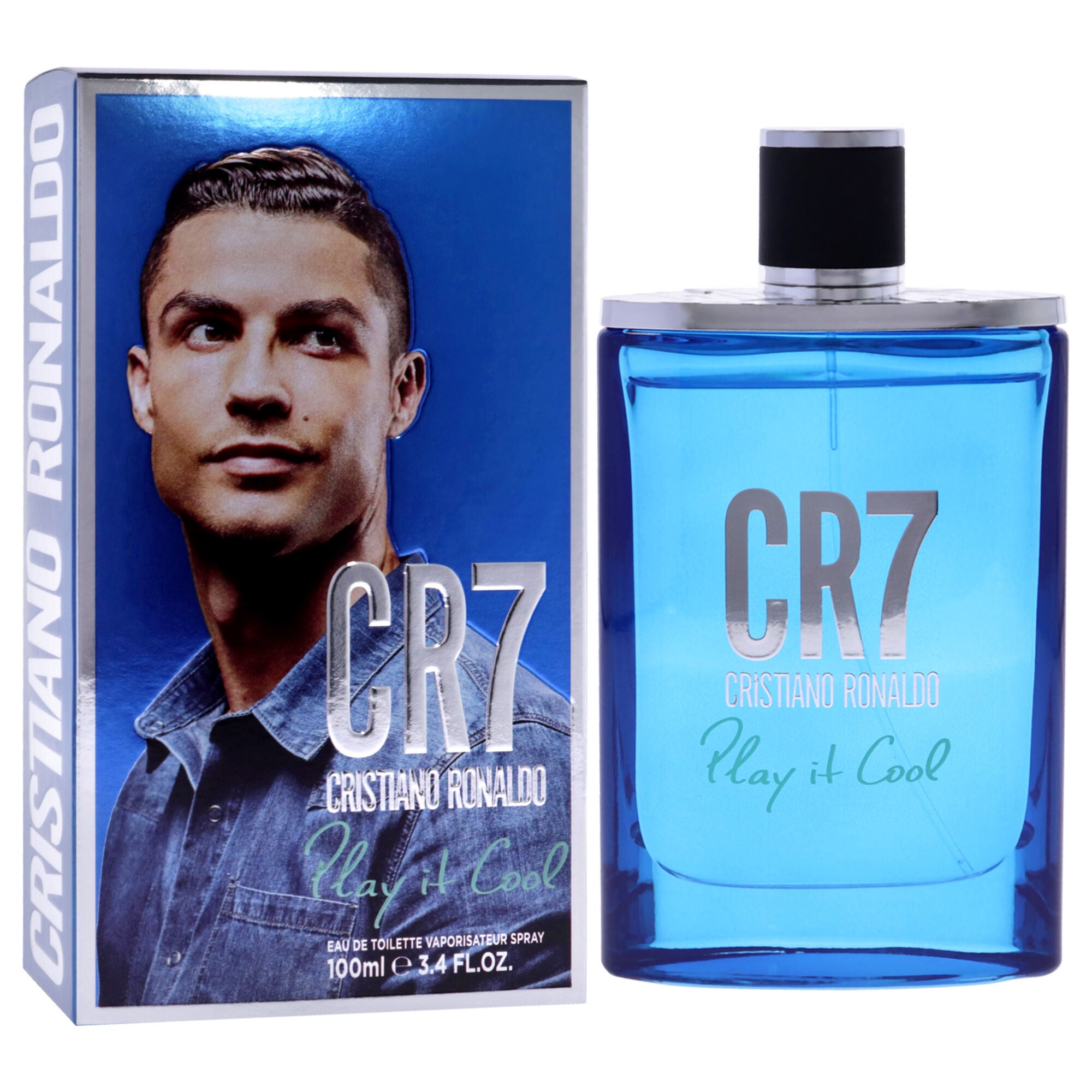 CR7 Play It Cool by Cristiano Ronaldo for Men - 3.4 oz EDT Spray, See Description, alternate image number 1