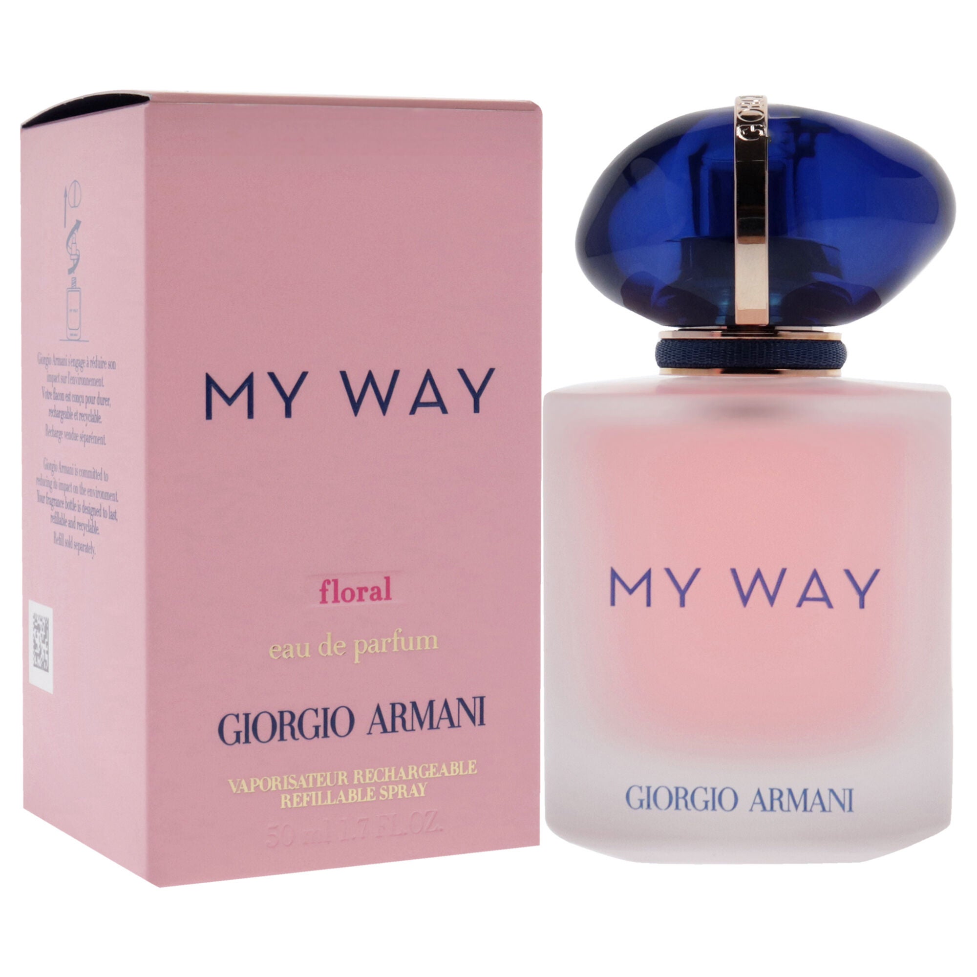My Way Floral by Giorgio Armani for Women - 1.7 oz EDP Spray (Refillable), , alternate image number 6