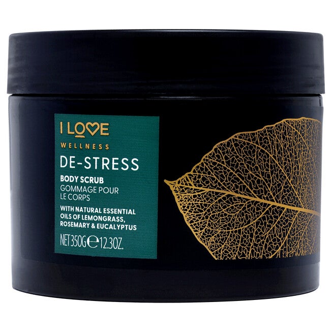 Wellness Body Scrub - De-Stress by I Love Cosmetics for Women - 12.3 oz Body Scrub, See Description, hi-res image number 0