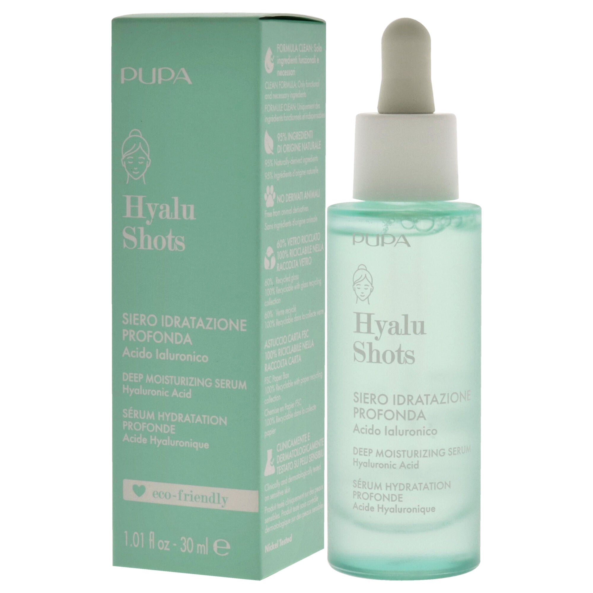 Hyalu Shots Deep Moisturizing Serum by Pupa Milano for Women - 1.01 oz Serum, , alternate image number 7