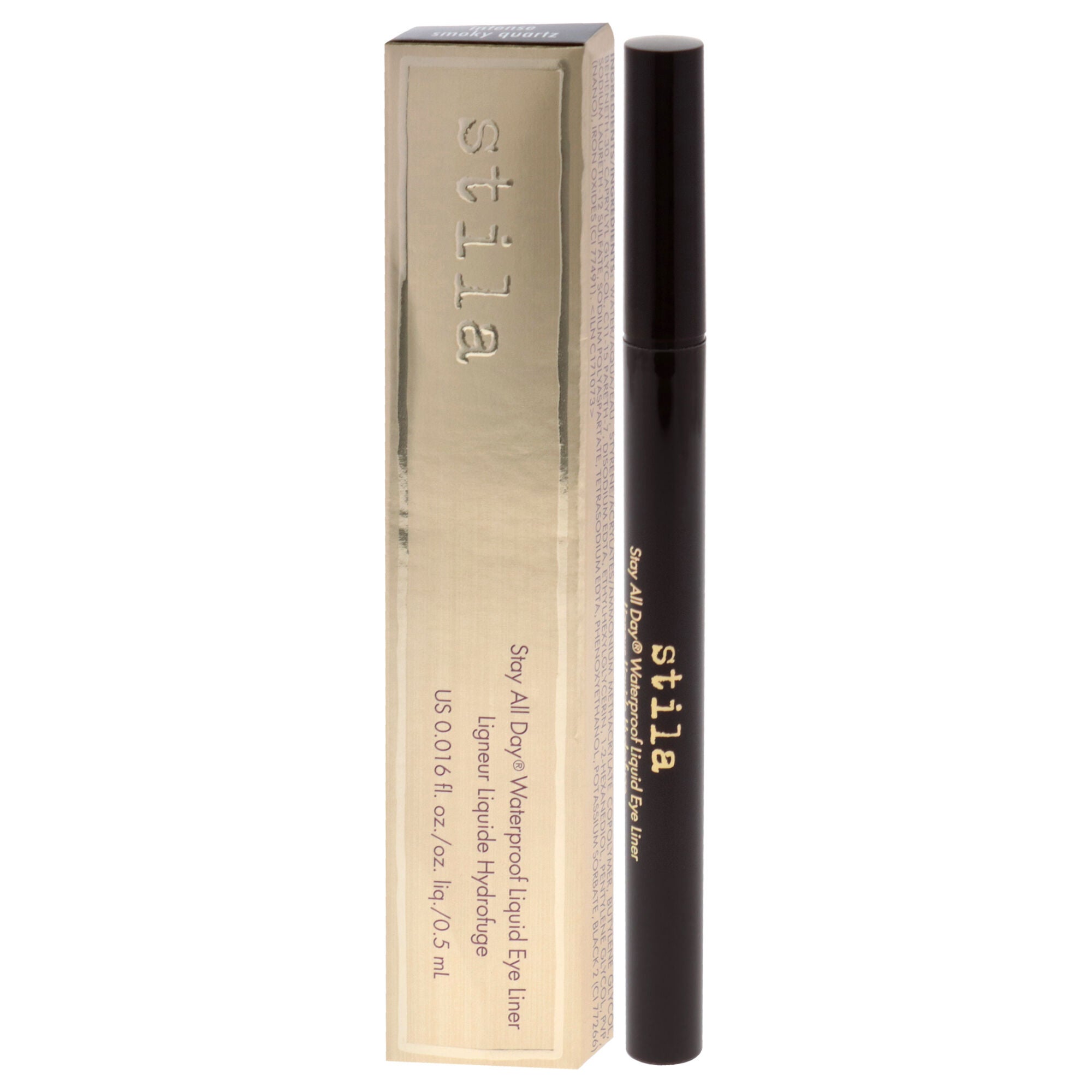 Stay All Day Waterproof Liquid Eye Liner - Intense Smoky Quartz by Stila for Women - 0.016 oz Eyeliner, See Description, alternate image number 3
