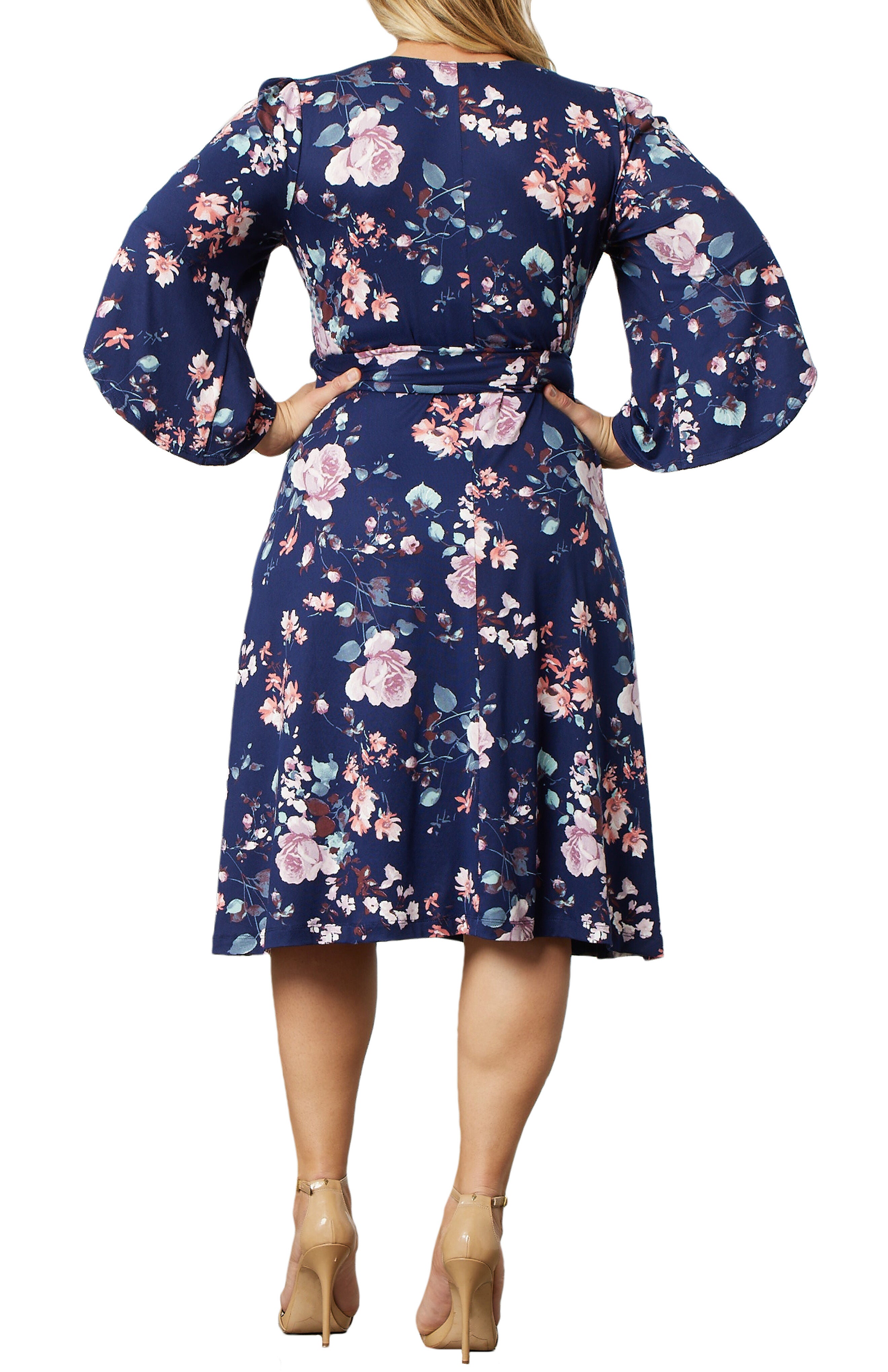 Gemini Wrap Dress, , alternate image number 3