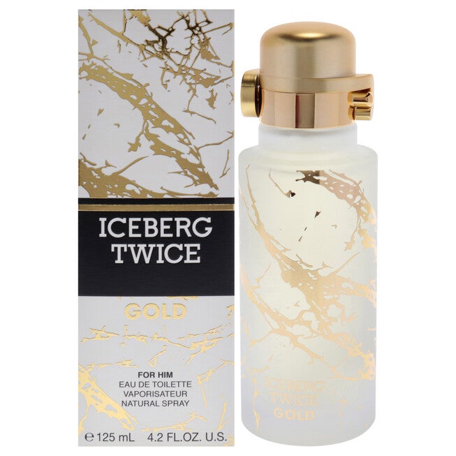 Twice Gold by Iceberg for Men - 4.2 oz EDT Spray, See Description, hi-res image number 0