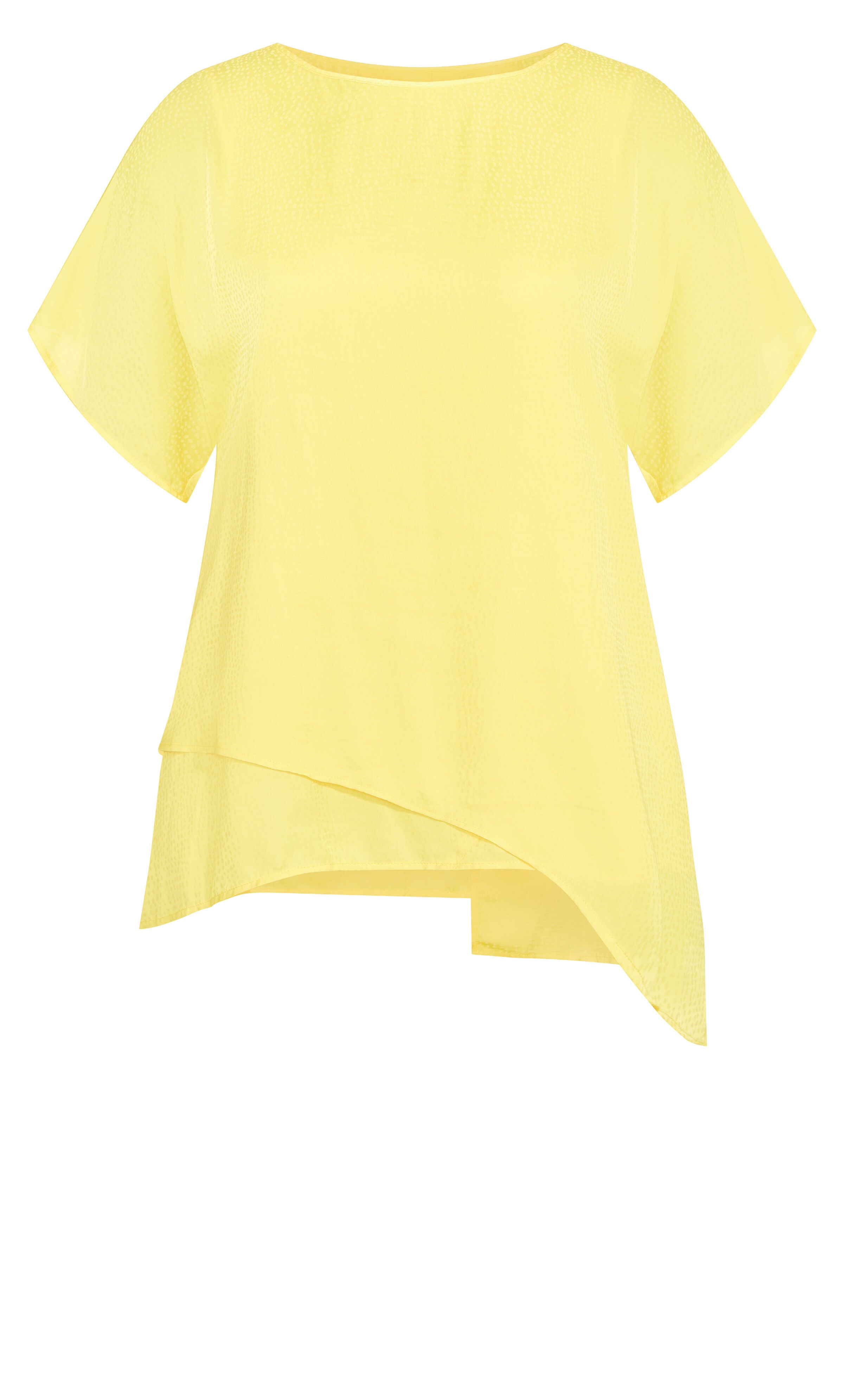 Isla Layered Tunic - lemon, , alternate image number 4