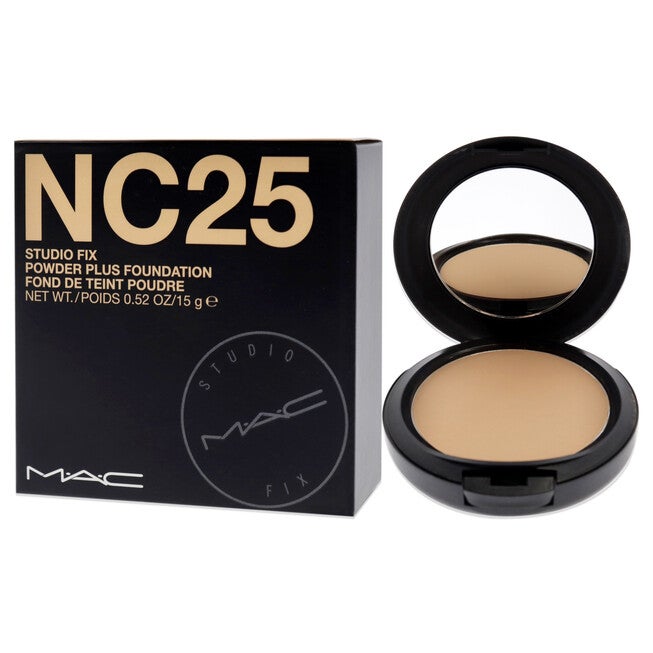 Studio Fix Powder Plus Foundation - NC25 by MAC for Women - 0.52 oz Foundation, See Description, alternate image number 3