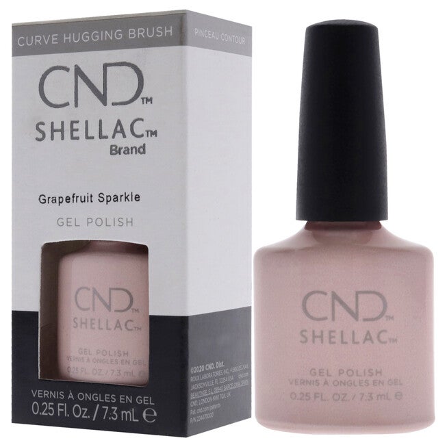Shellac Nail Color - Grapefruitsparkle by CND for Women - 0.25 oz Nail Polish, See Description, alternate image number 3