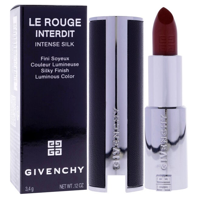 Le Rouge Interdit Intense Silk Lipstick - 319 Rouge Santal by Givenchy for Women - 0.12 oz Lipstick (Refillable), Brown, alternate image number 1