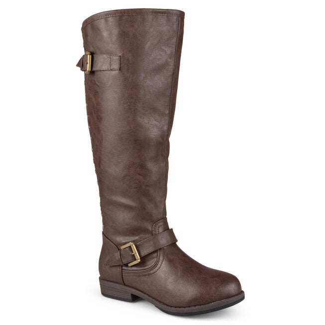Women's Extra Wide Calf Spokane Boot, Brown, hi-res image number null