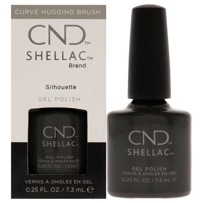 Shellac Nail Color - Silhouette by CND for Women - 0.25 oz Nail Polish, , alternate image number 5