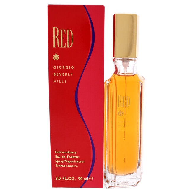 Red by Giorgio Beverly Hills for Women - 3 oz EDT Spray, , alternate image number null