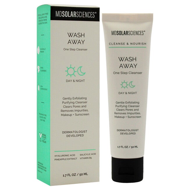 Wash Away Cleanser by MDSolarSciences for Unisex - 1.7 oz Cleanser, See Description, alternate image number 4