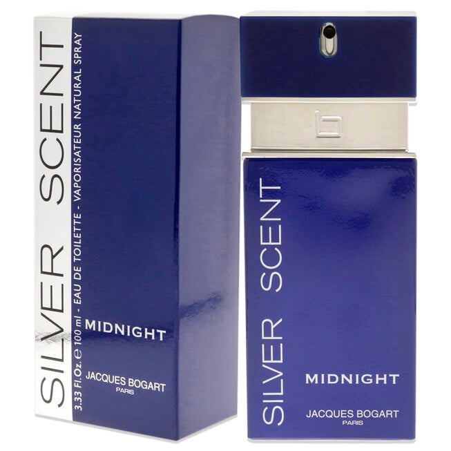 Silver Scent Midnight by Jacques Bogart for Men - 3.3 oz EDT Spray, See Description, alternate image number 3