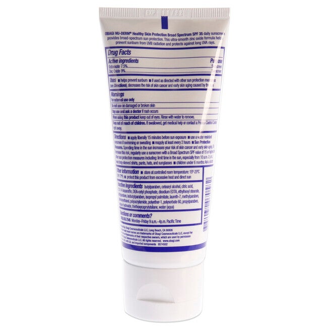 Obagi Nu-Derm 6 AM Healthy Skin Protection SPF 35 by Obagi for Women - 3 oz Sunscreen, , alternate image number 3