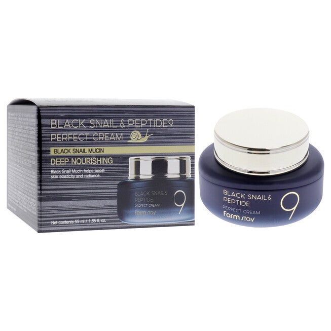 Black Snail and Peptide Perfect Cream by FarmStay for Women - 1.85 oz Cream, See Description, alternate image number 1
