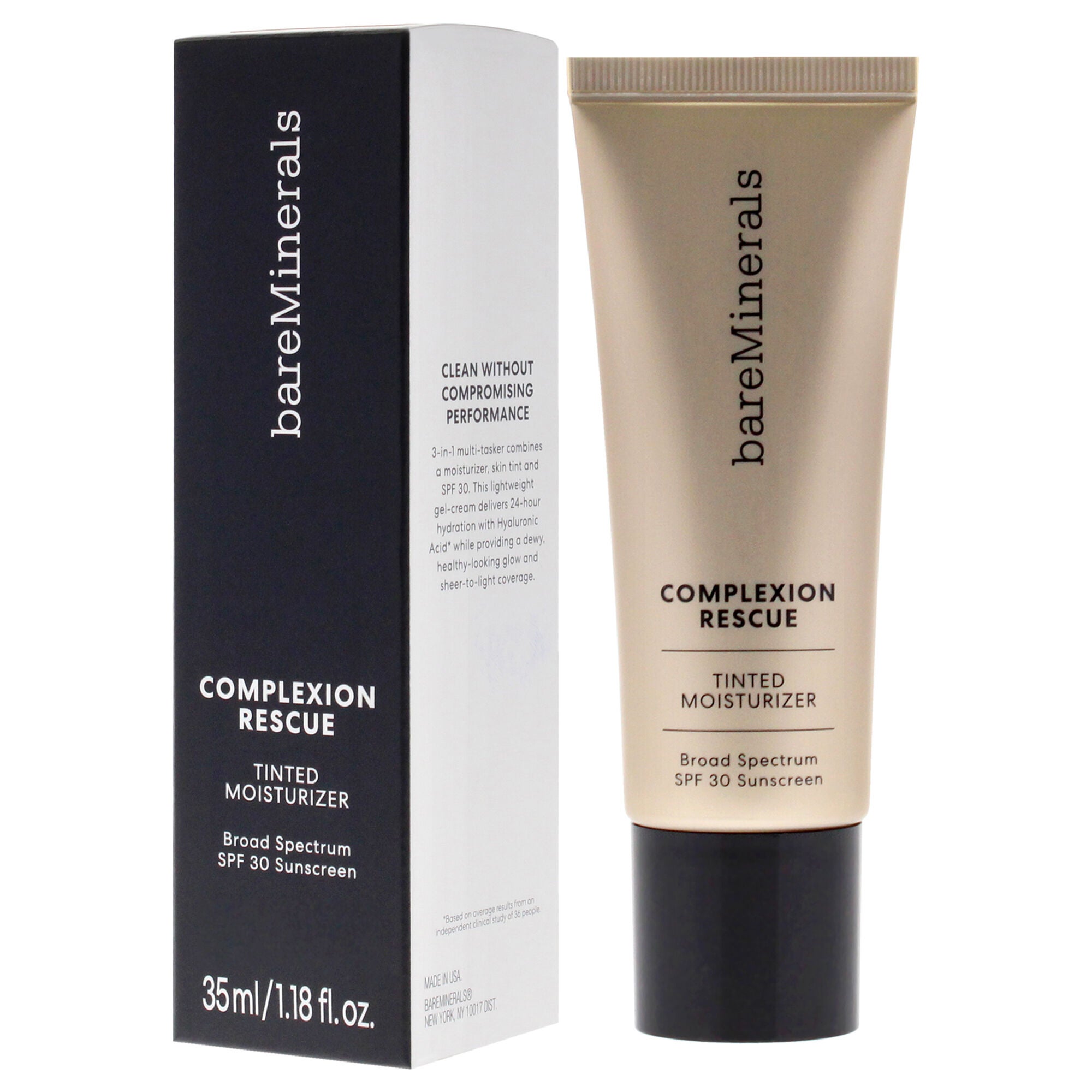 Complexion Rescue Tinted Hydrating Gel Cream SPF 30 - 08 Spice by bareMinerals for Women - 1.18 oz Foundation, See Description, alternate image number 3