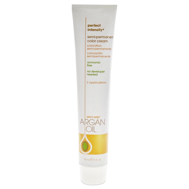 Argan Oil Perfect Intensity Semi-Permanent Color Cream - Pastel Bubblegum by One n Only for Unisex - 3 oz Hair Color, See Description, alternate image number 3
