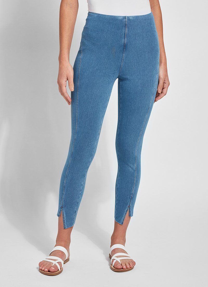 Ren Crop Denim, Mid Wash, hi-res image number 0