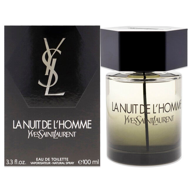 La Nuit De LHomme by Yves Saint Laurent for Men - 3.3 oz EDT Spray, See Description, hi-res image number 0