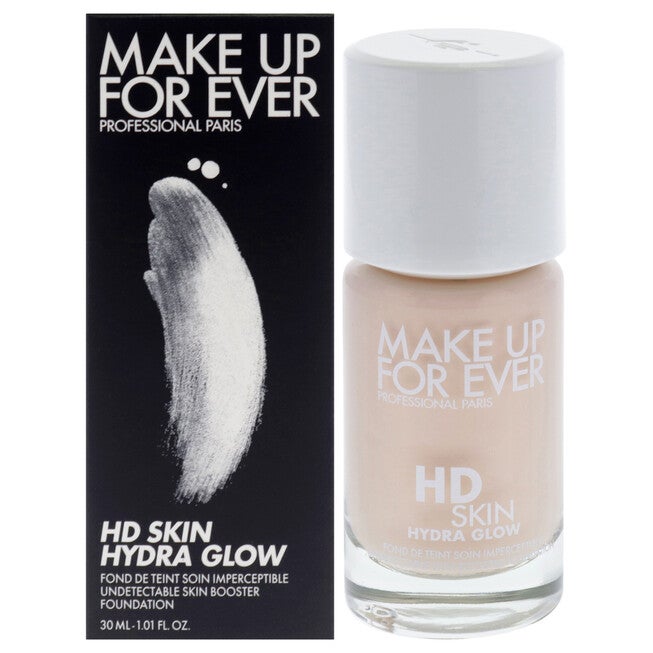 HD Skin Hydra Glow - 1R00 Cool Shell by Make Up For Ever for Women - 1.01oz Foundation, See Description, hi-res image number 0