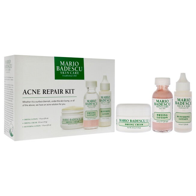 Acne Repair Kit by Mario Badescu for Unisex - 3 Pc 1oz Drying Lotion, 1oz Buffering Lotion, 0.5oz Drying Cream, , alternate image number 7